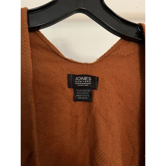 Jones New York Womens Shaw sweatshirt Poncho One size - Picture 3 of 4